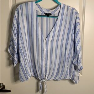 Express Striped Blouse